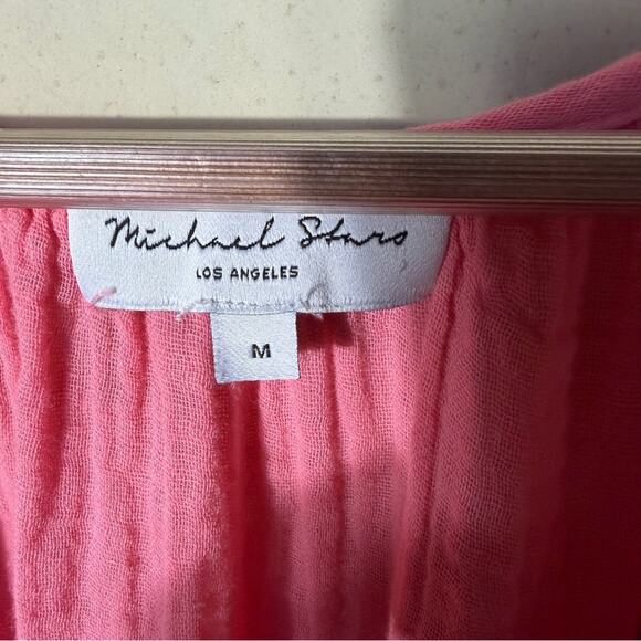 Michael Stars Katelyn Gauze Dress Size Medium - Picture 10 of 11